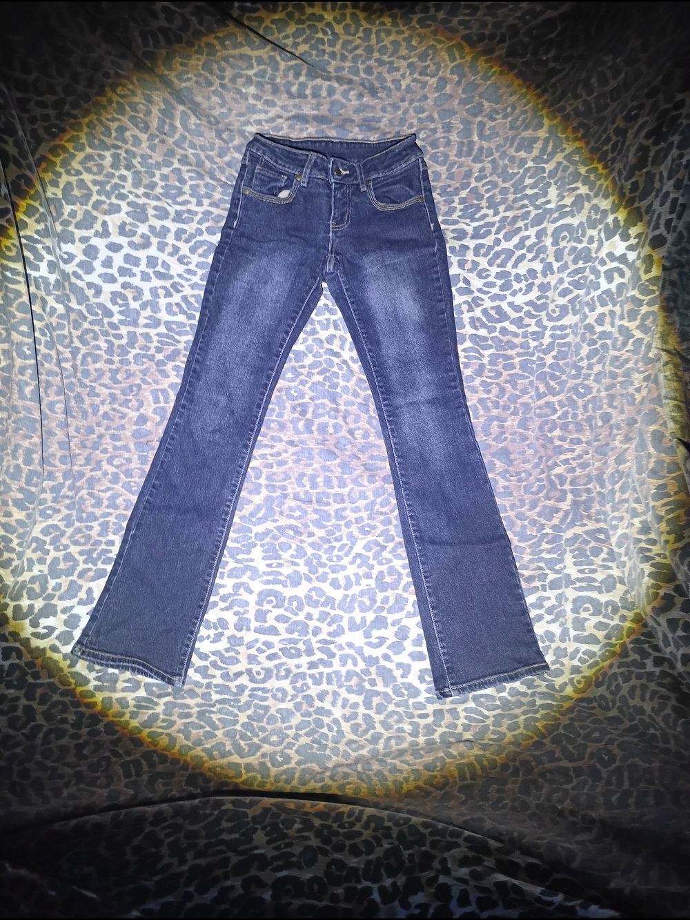 Classic Black Bootcut Jeans